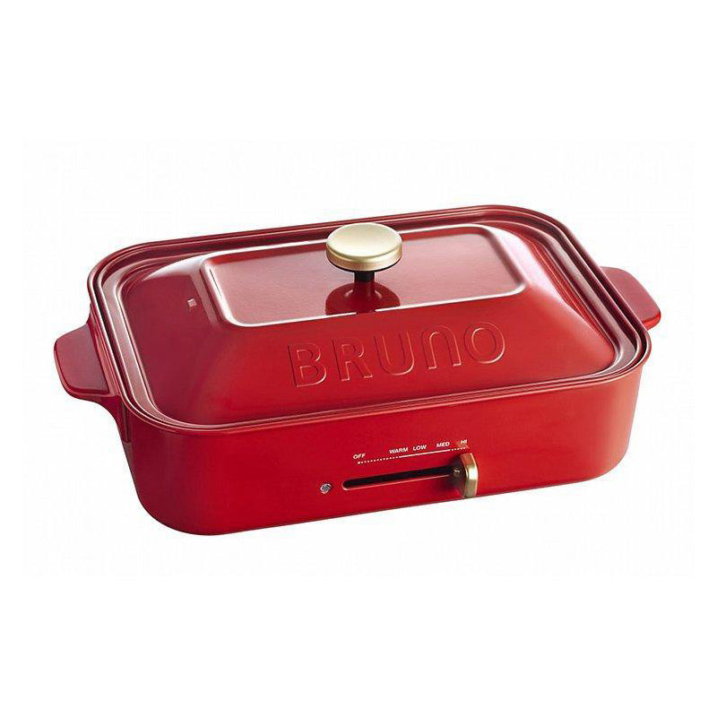 BRUNO Compact Hot Plate (Red)