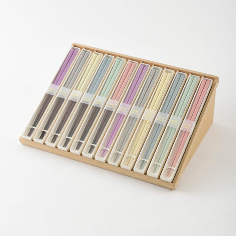 BRUNO Color Square Chopsticks with Box (Made in Japan)