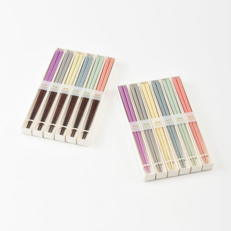 BRUNO Color Square Chopsticks with Box (Made in Japan)