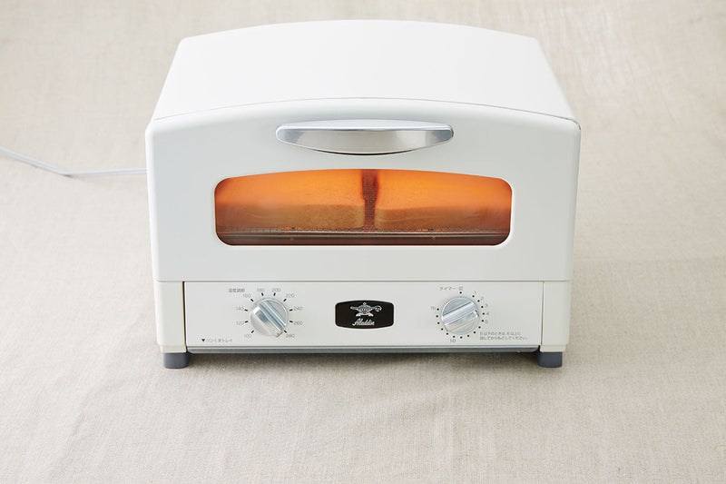 0.2s Heat Up! Aladdin Graphite Grill and Toaster - Green