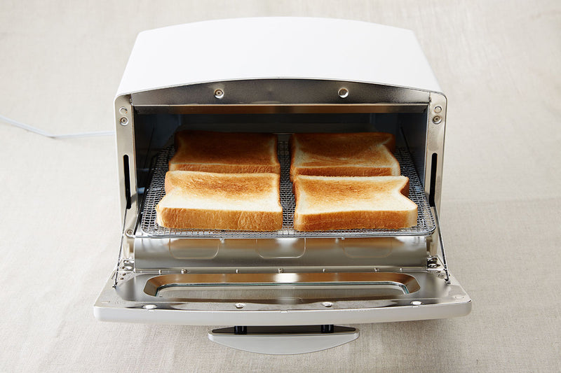 0.2s Heat Up! Aladdin Graphite Grill and Toaster - White