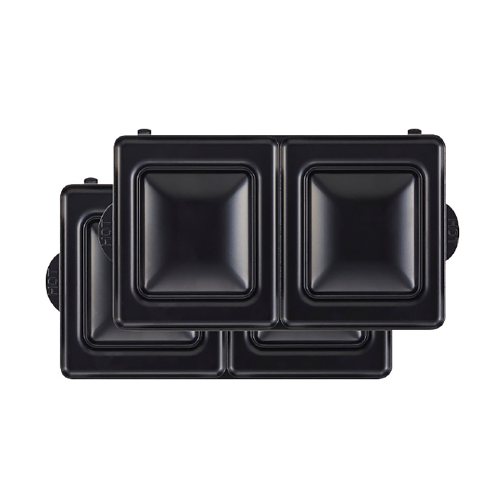 Square Hot Sandwich Plates (For Vitantonio)